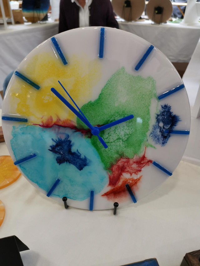 Small  abstract clock