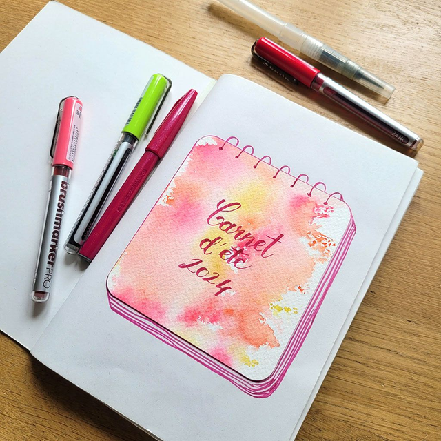 19/07 Initiez-vous et calligraphiez votre carnet