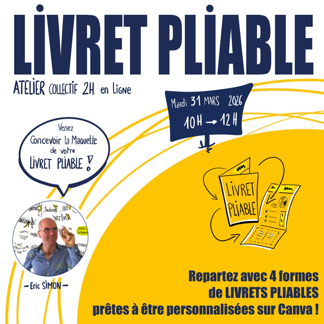LIVRET PLIABLE - Atelier collectif 2h en visio-31 mars 2026