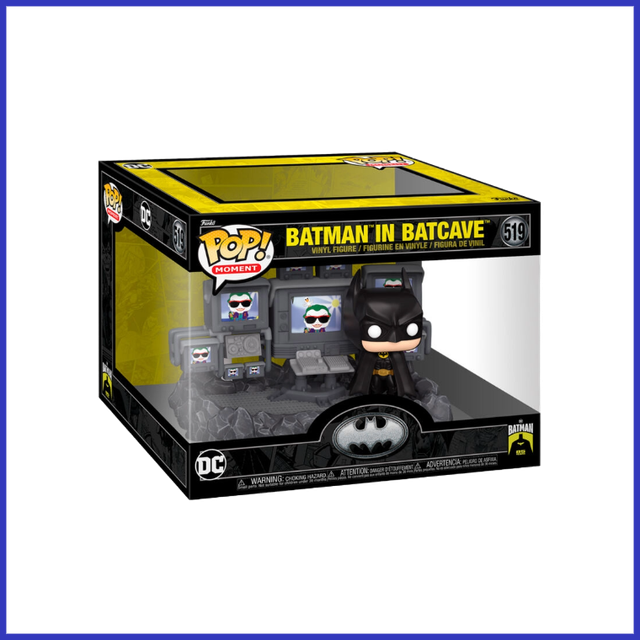 POP figure Moments DC Comics Batman in Batcave #519