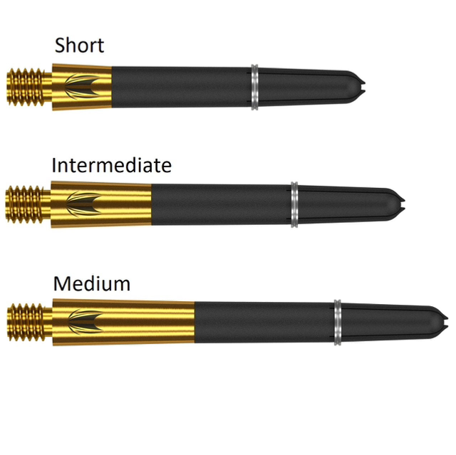 TARGET CARBON TI PRO GOLD DART SHAFTS INTERMEDIATE 