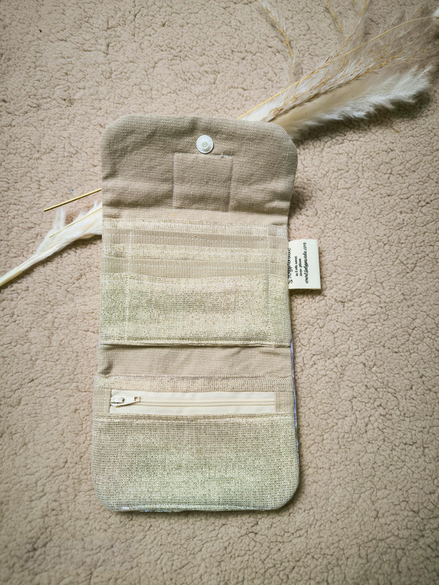 Porte-monnaie jacquard