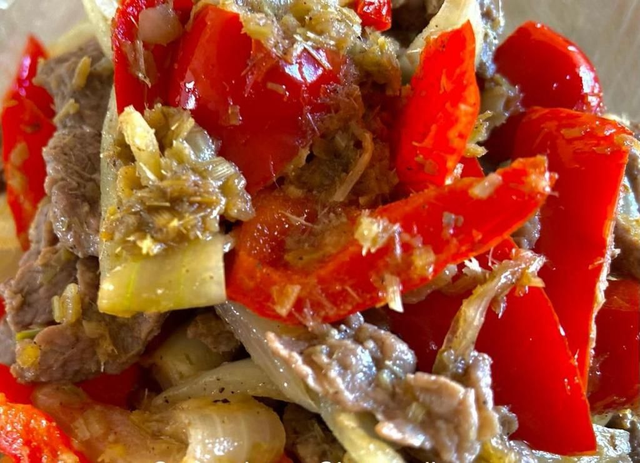 Boeuf à la citronnelle