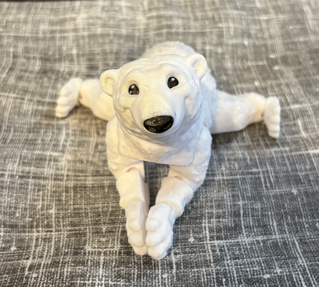 3D printed Polar bear
