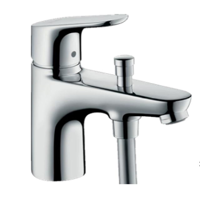 FOCUS MONO Bath/Shower Mixer Taps (SUPPLIED &amp; FITTED)