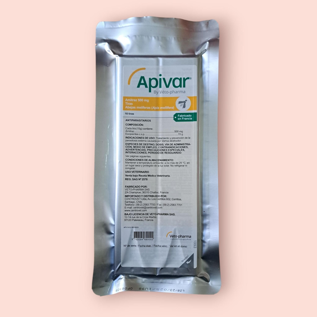APIVAR 10 TIRAS