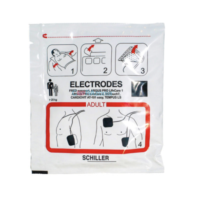 ELECTRODO ADULTO  SCHILLER ORIGINAL  