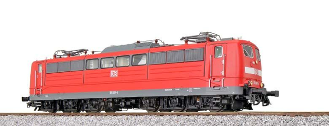 ESU 31037 E-Lok, H0, BR 151, 151 087 DB, Verkehrsrot, Ep V, Vorbildzustand um 2003, LokSound, Pantograph, DC/AC