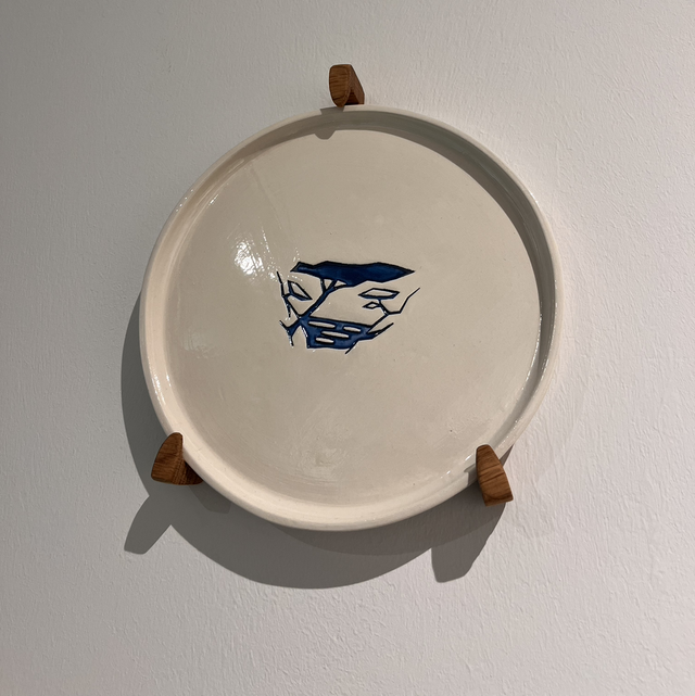 Assiettes « Méjean » décorative / Les Heures Creuses