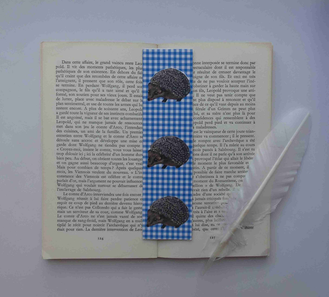 1,2,3 hérissons pour tes livres
