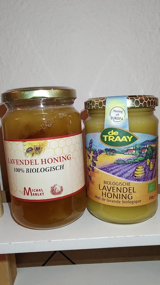 Lavendel honing biologisch