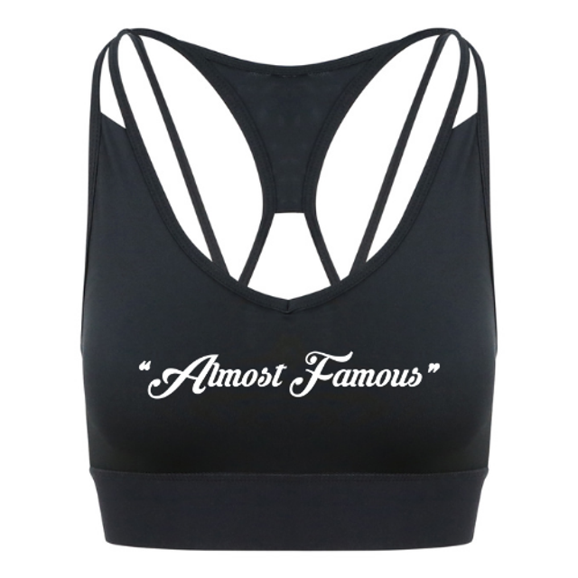 Almost Famous Ladies X back crop top