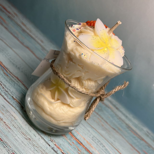 Bougie exquise monoi clémentine