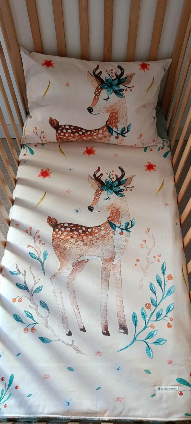 Couverture et sa housse de coussin