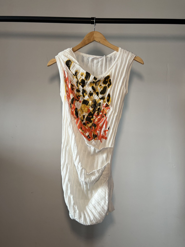 Knitted tank top #0036