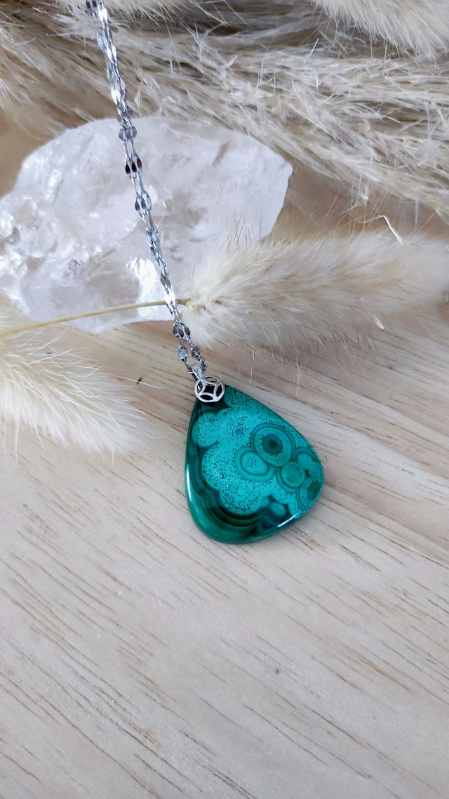 Pendentif Malachite