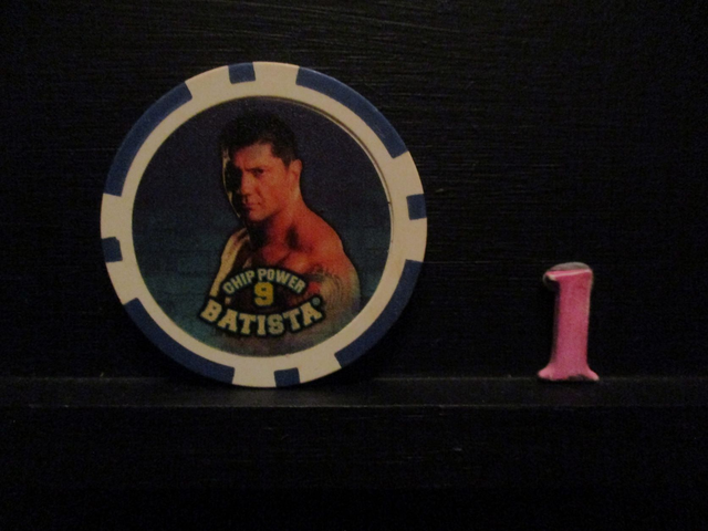Batista - Chip Power 9 Original Wrestling Chipz (1)