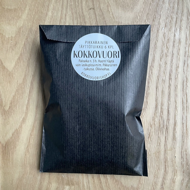 Täyttötuikku Pikkarainen 6 kpl oliivivahaa