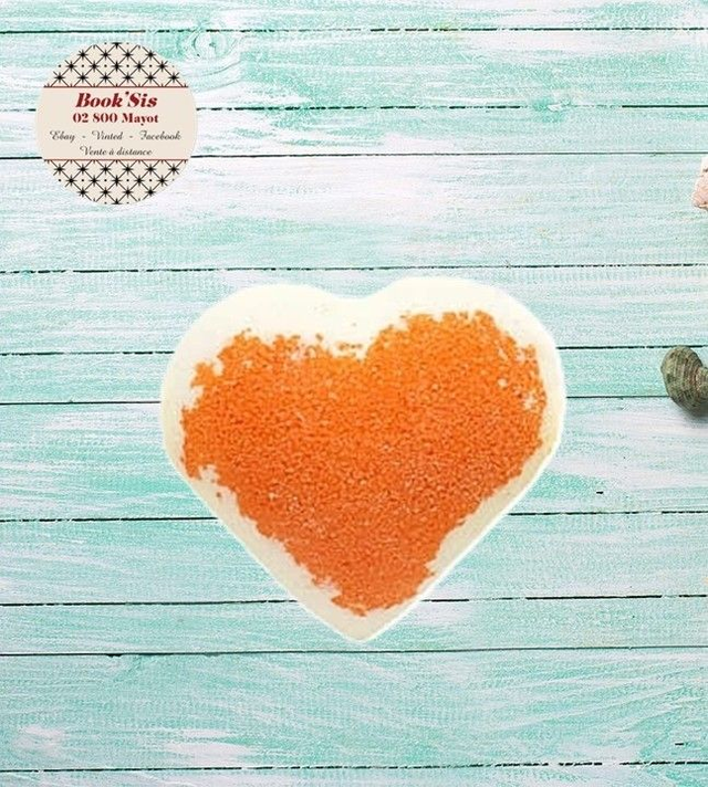 Coeur effervescent " Orange "