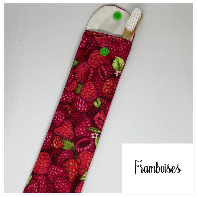 Pochette pour brosse à dents 