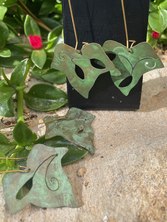 Pendientes Poison Ivy  