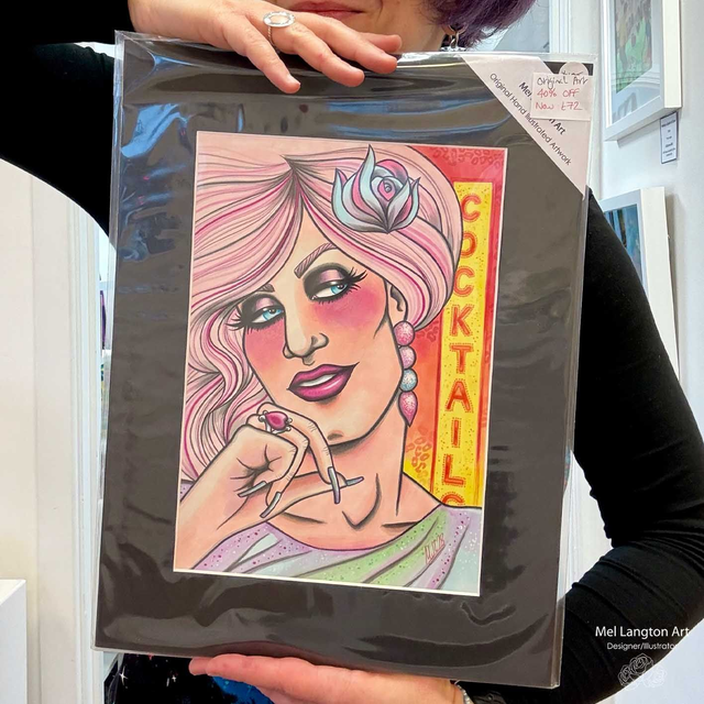 Lola the Drag Queen Original Illustration