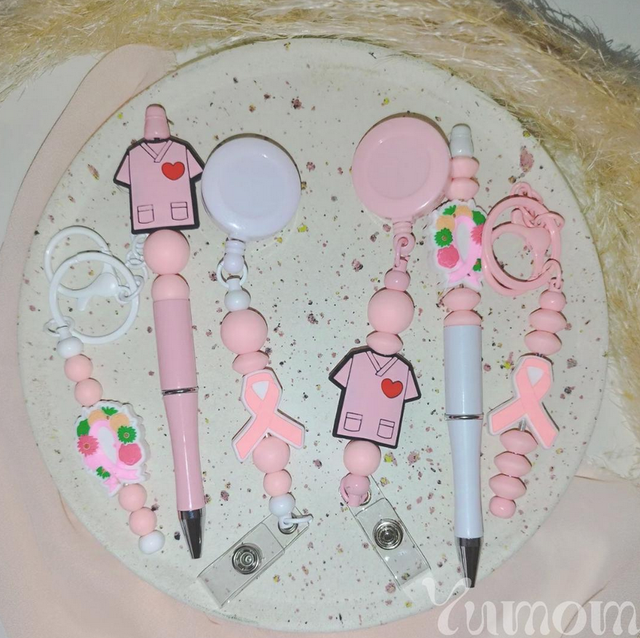 Thème médical -  Accessoire personnalisés – Stylo, Porte-clés, Porte-badge, Collier