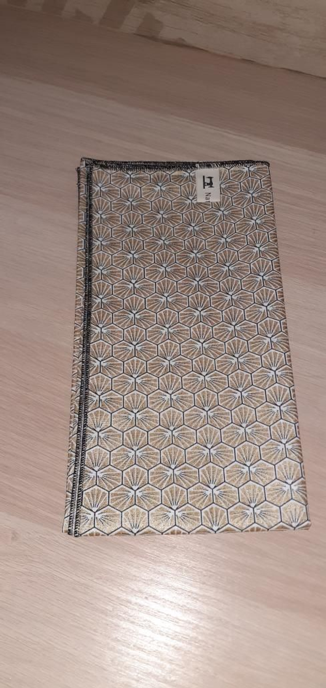 Furoshiki Emballage Cadeau Réutilisable Riad Doré