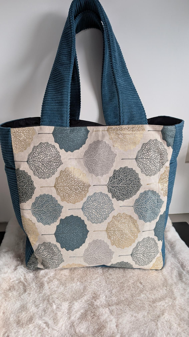 Sac cabas &quot;élégance boréale&quot;