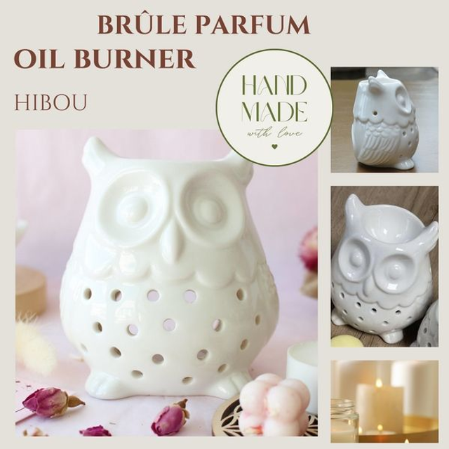 Brûle parfum &quot;HIBOU&quot;