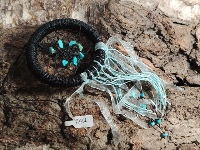 Attrape rêve turquoise D37