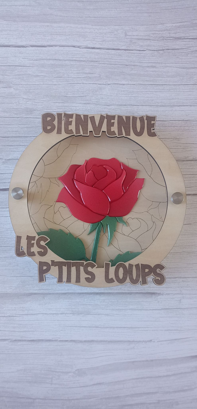 MESSAGE CRÉACTIF - Kit -ROSE