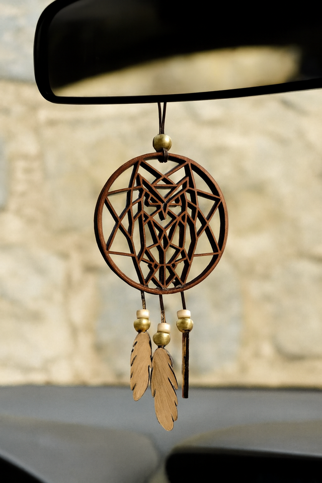 Bijou de rétroviseur Hibou