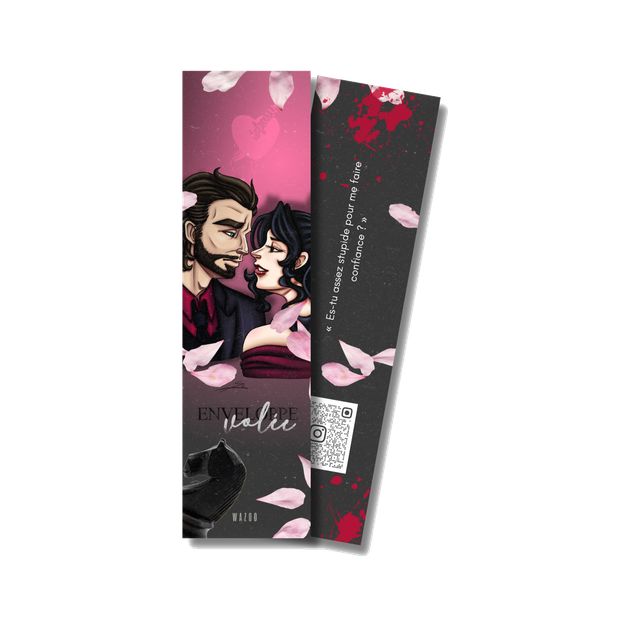 Marque-page Enveloppe Volée (55 x 210 mm)