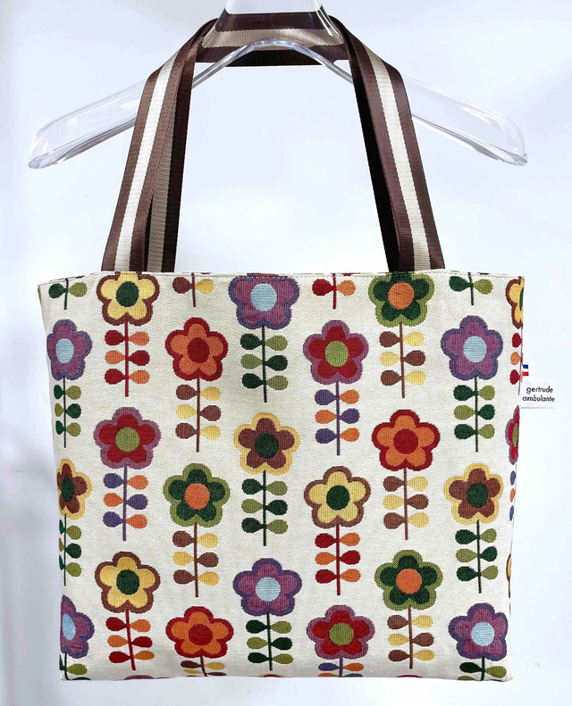 Grand tote bag réversible Charlotte
