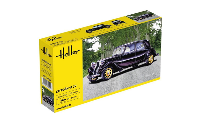 citroen 11CV Heller 80159 1/43