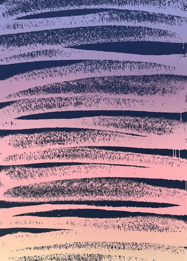 FRANCK NOTO . TRAIT D'UNION . Sérigraphie 50 ex. 