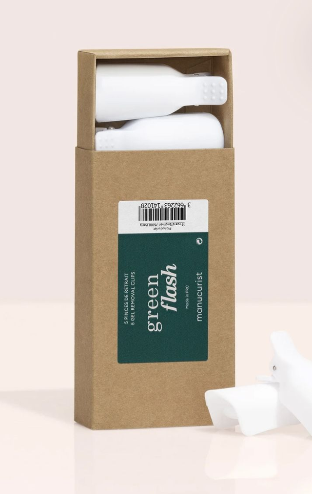 5 Pinces de retrait green flash