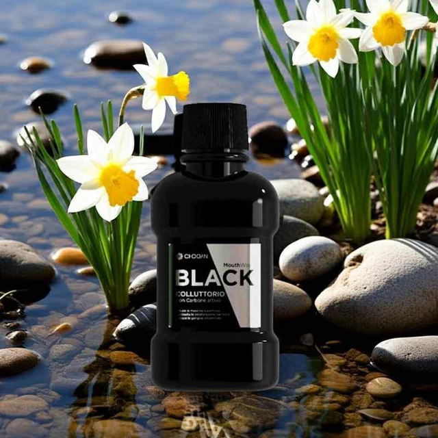 Chogan Black Mouthwash – Activated Charcoal 80ML | Oral Hygiene
