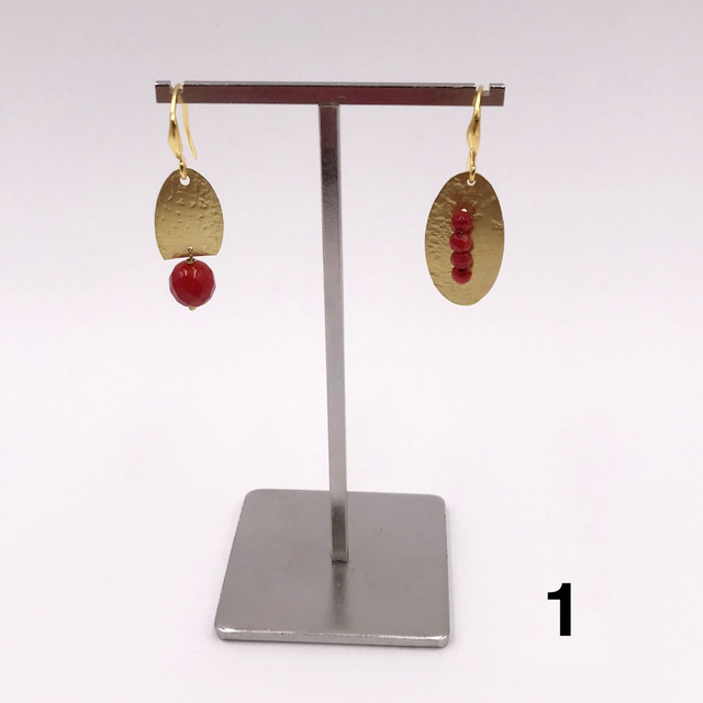 Boucles d&#039;oreilles &quot;Kochi&quot;  différentes couleurs 