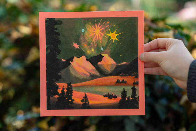 sparkles fine art print