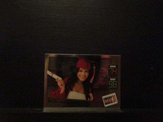 The Fire Alarm Goes Off - Finale Card High School Musical 3 Senior Year Original Trading Card