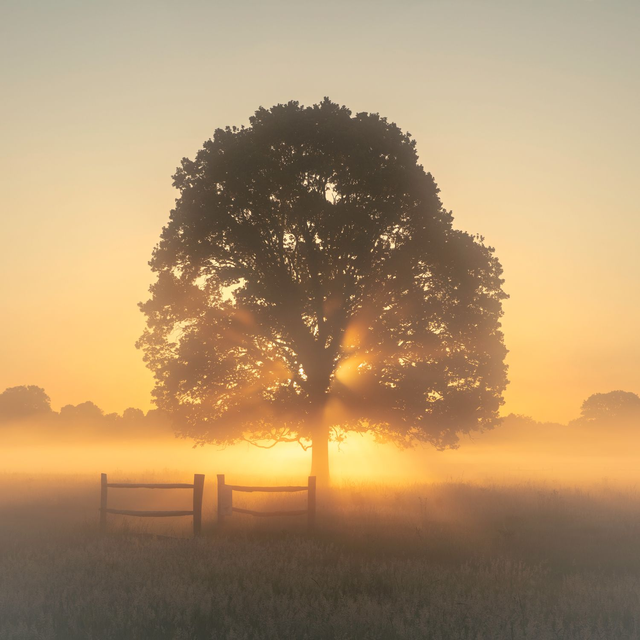 Bushy Park sunrise