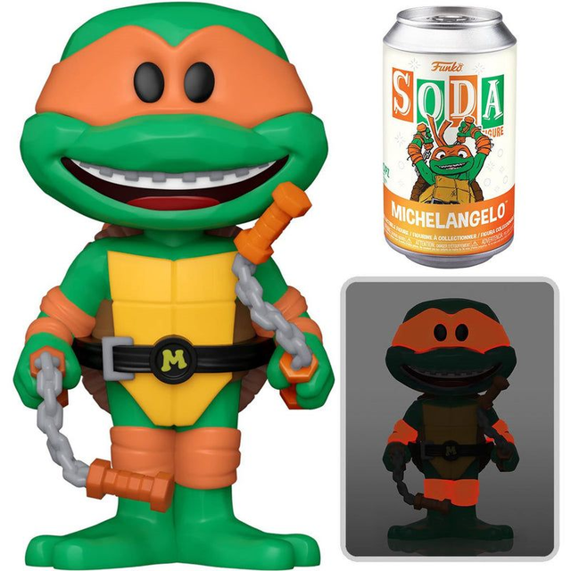 Teenage Mutant Ninja Turtles: Michelangelo Funko Soda