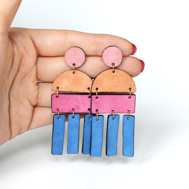 Calypso • Rose, orange, bleu