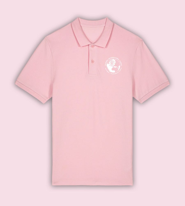 Adults Polo Shirt Powder Pink