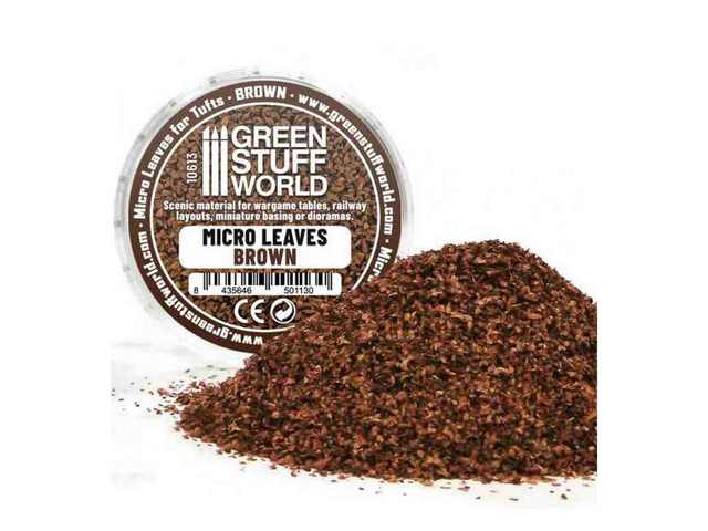 MICRO FEUILLES - Mélange marron GSW 10613