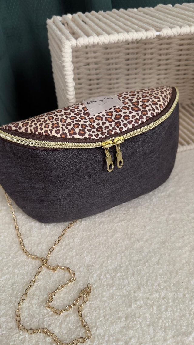 Banane Upcyclée &quot;LEOPARD&quot;