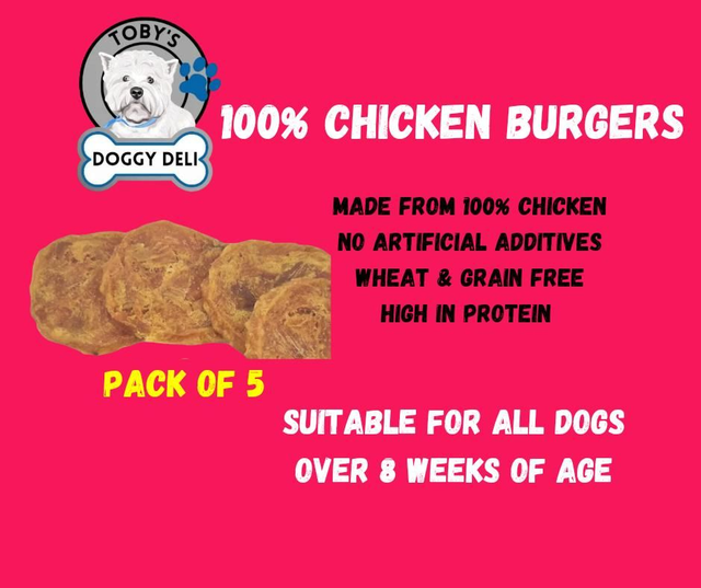 100% Chicken Burgers (5)