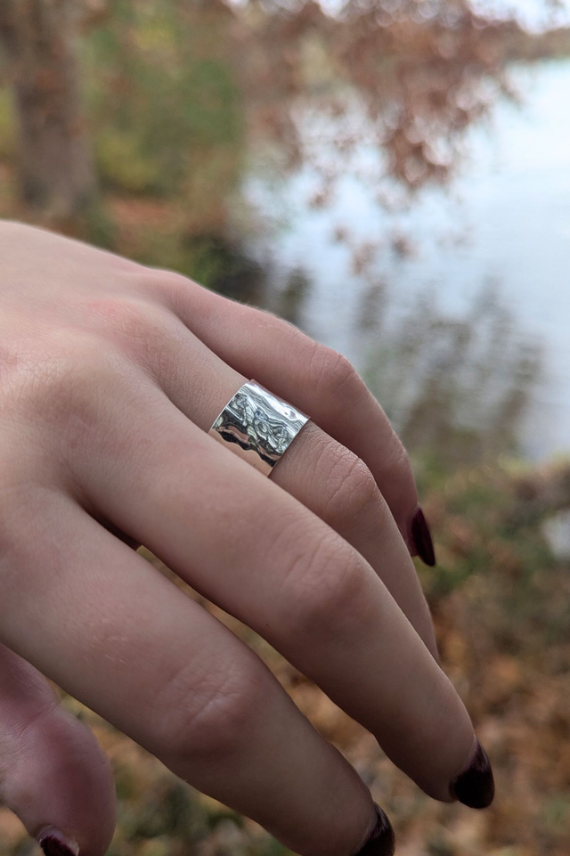 Bague martelée Mélité